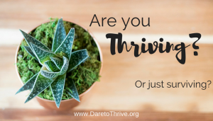 My Journey to Figuring Out What it Means to Thrive.